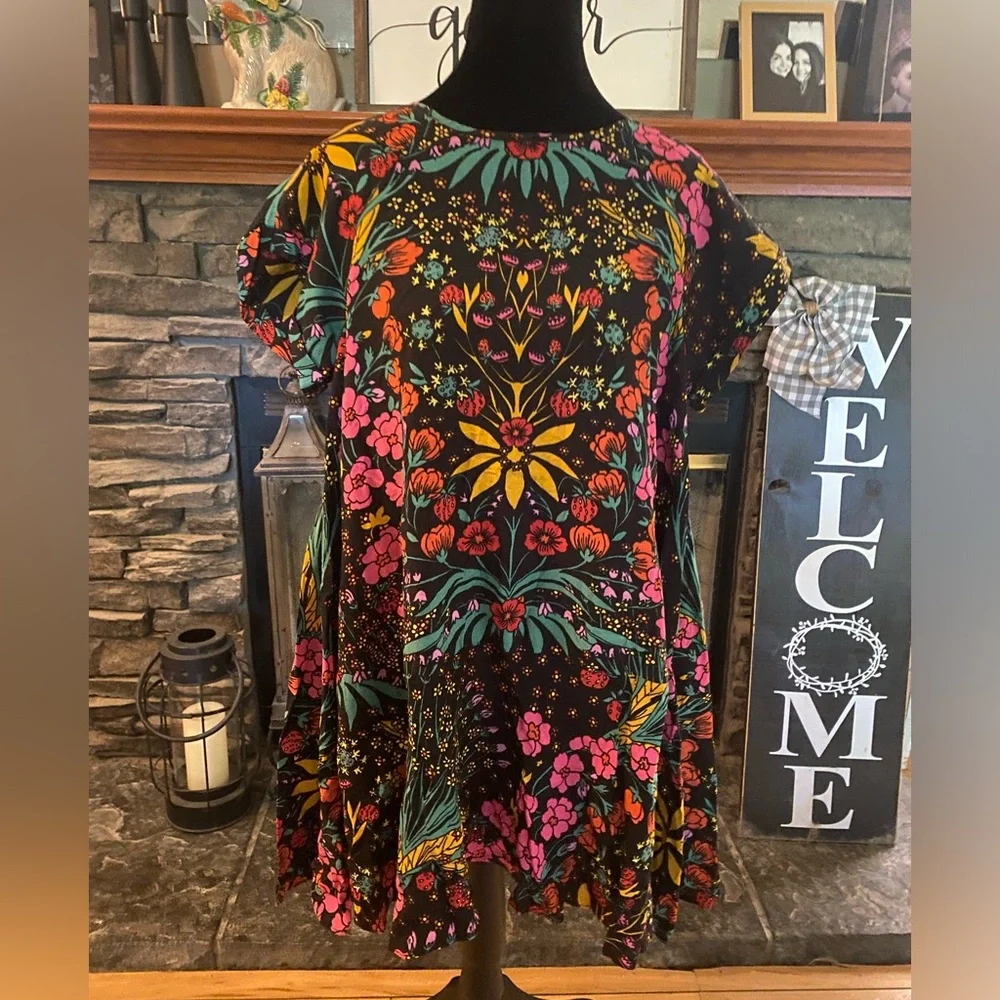 Free People Strawberry Fields Mini Dress